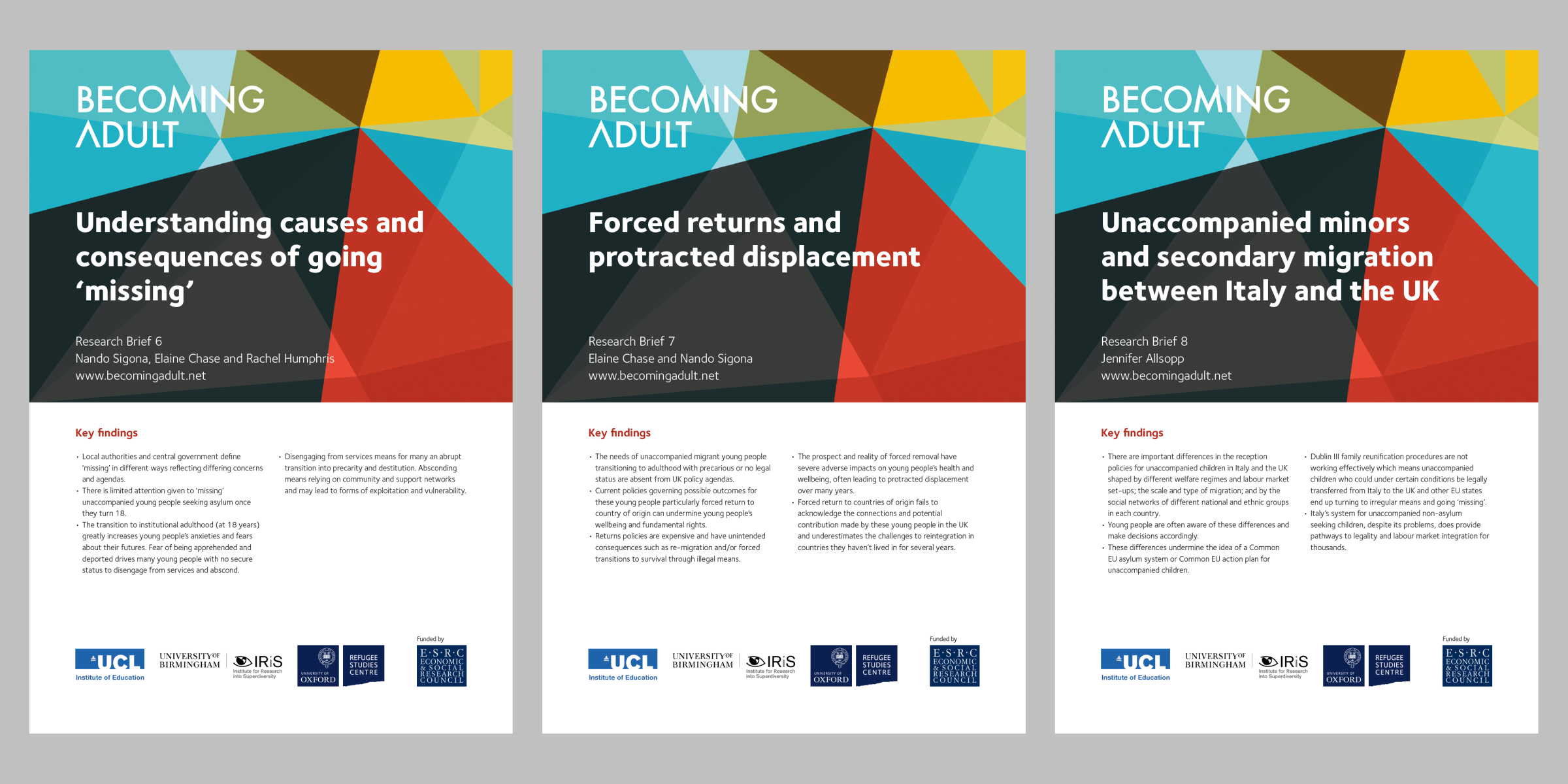 More research summary documents