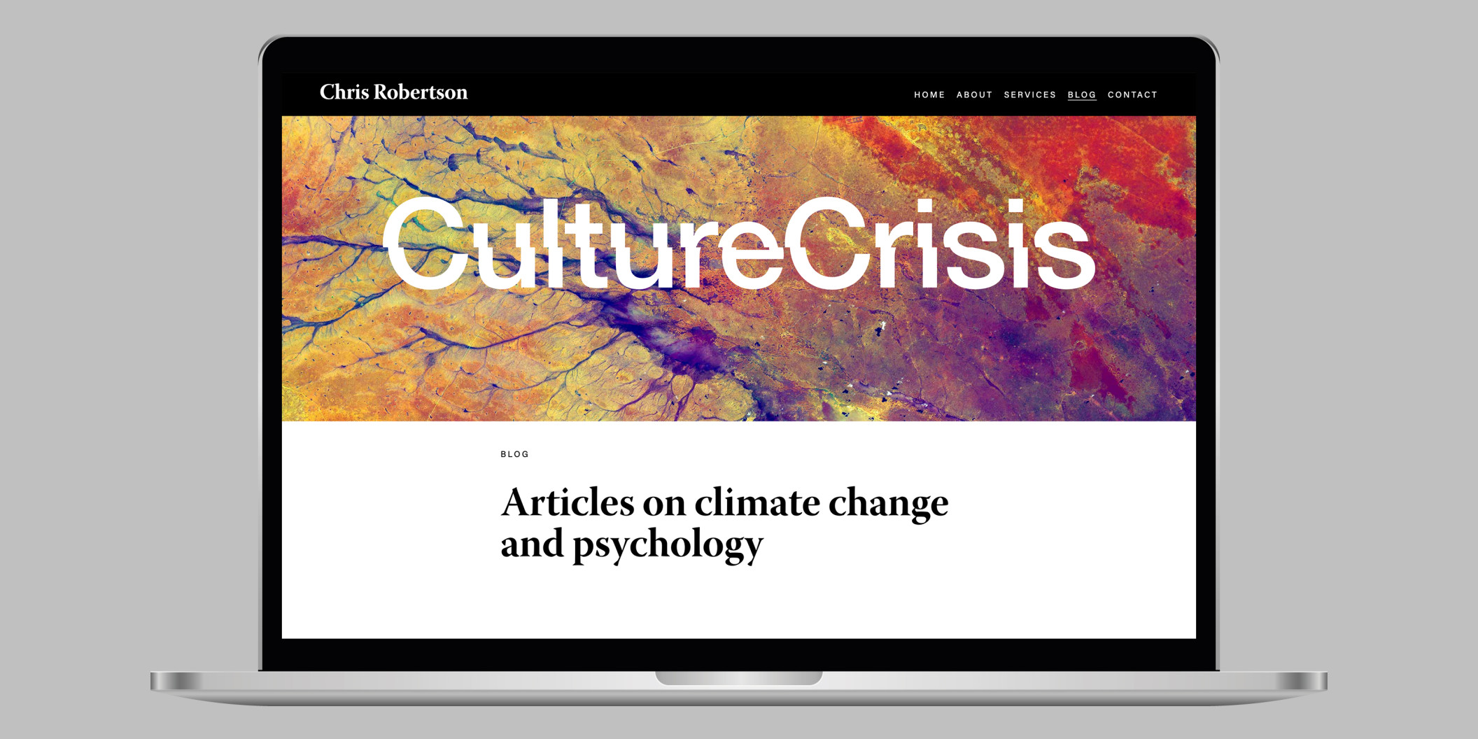 Culture Crisis blog page