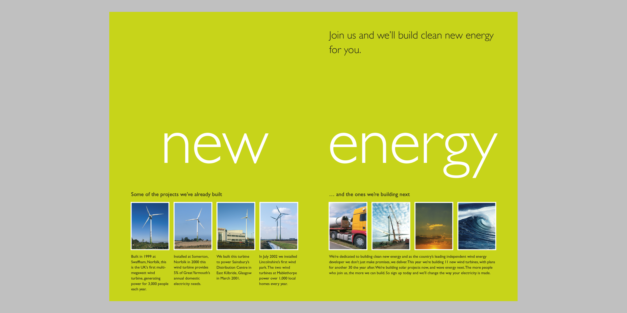 Ecotricity brochure spread 3