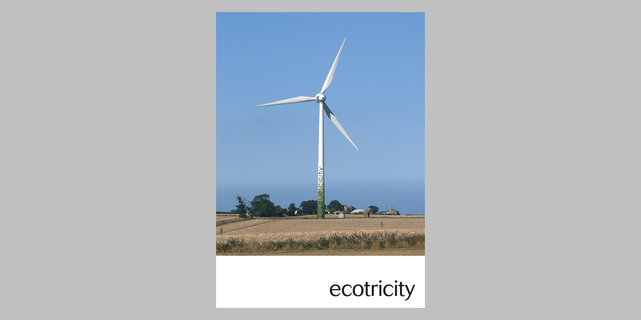 Ecotricity brochure cover