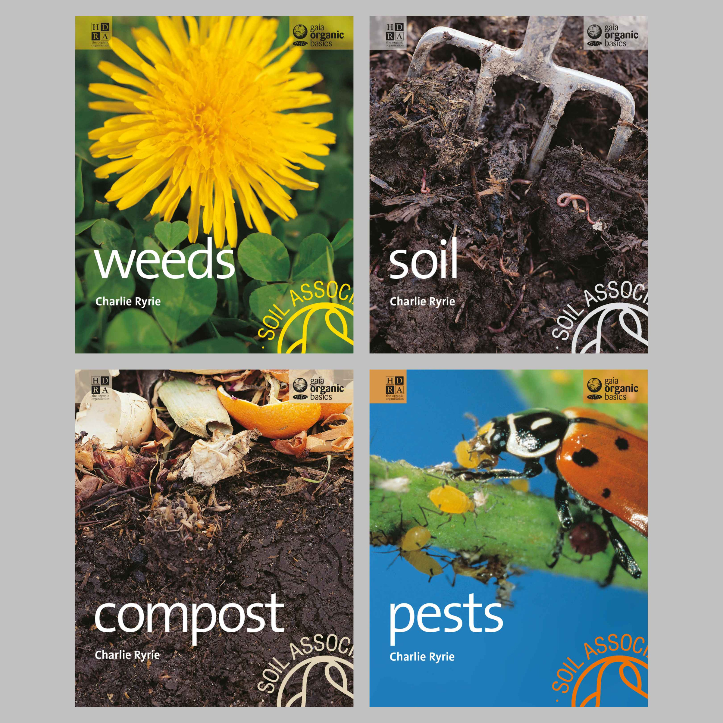 Gaia Books book covers