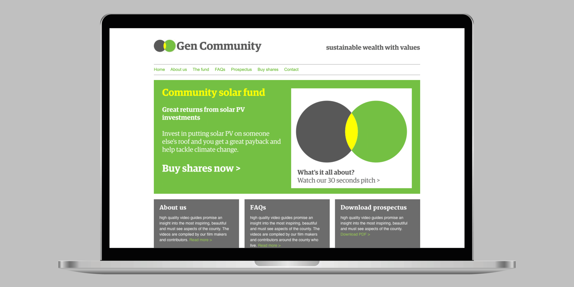 Gen Community website