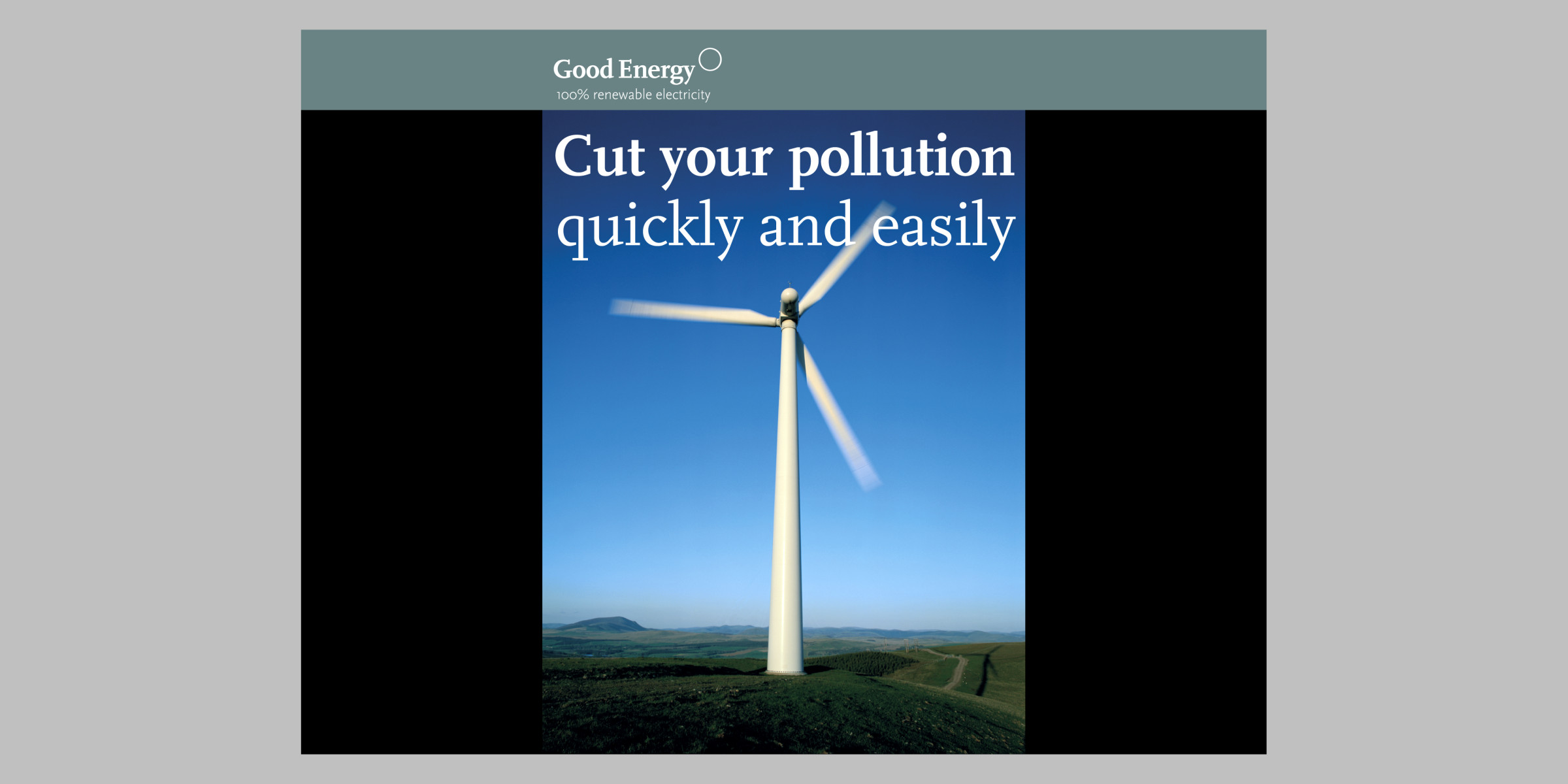 Good Energy display