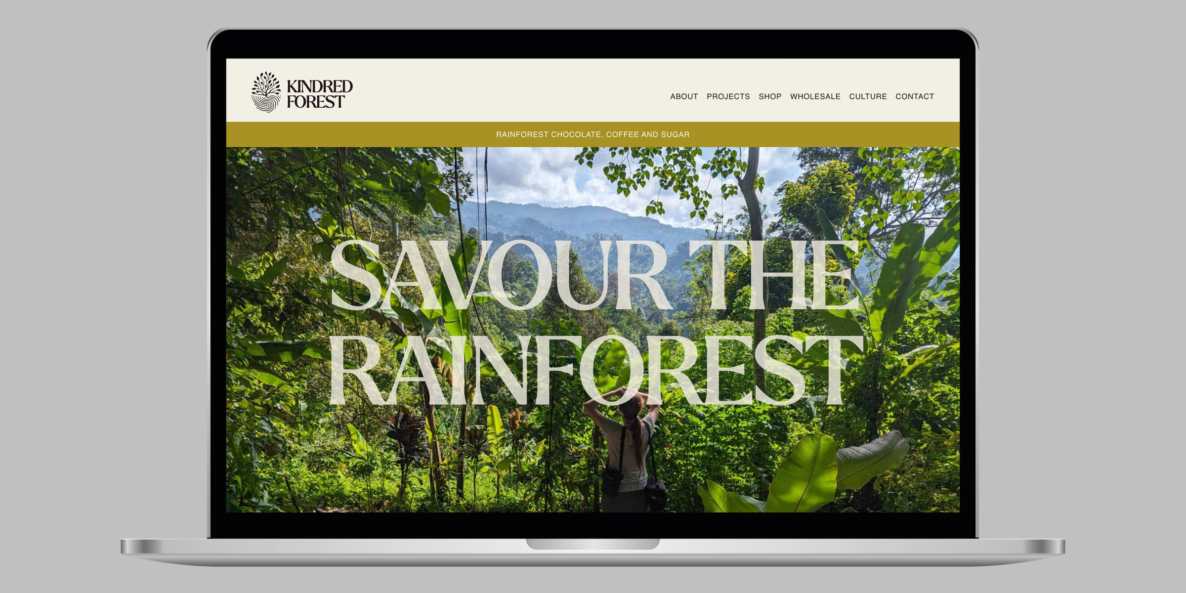 Kindred Forest homepage