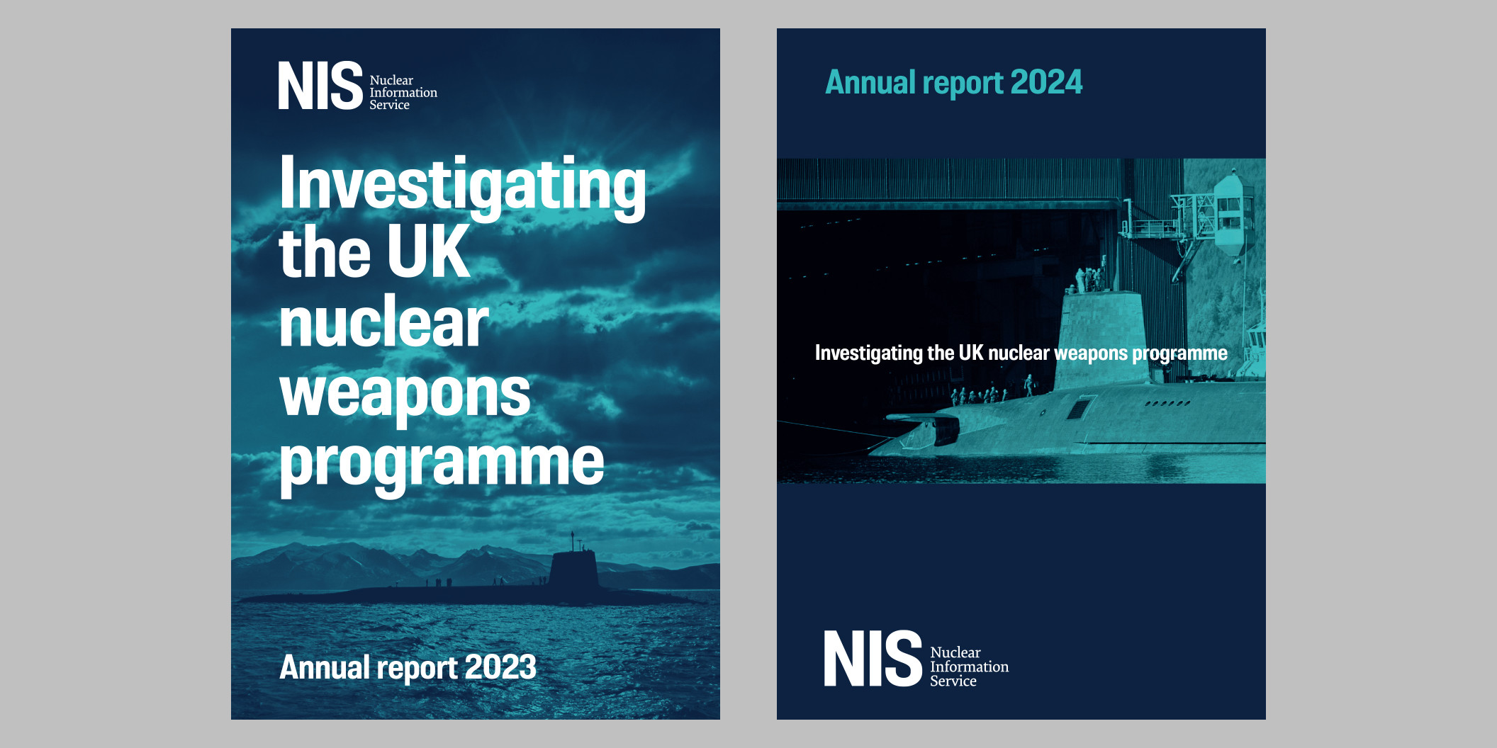 Nuclear Information Service annual reports 2023 and 2024