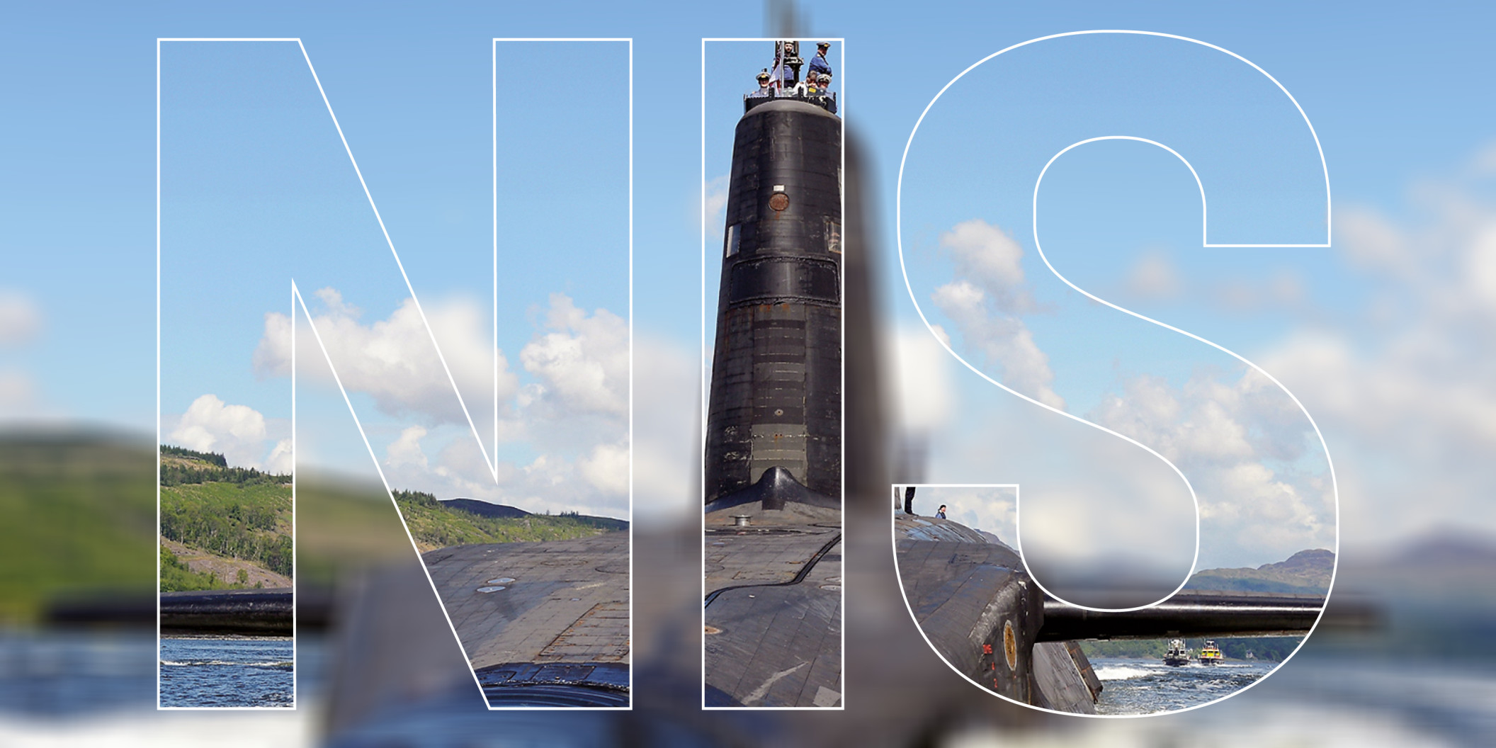 Nuclear Information Service logo and image