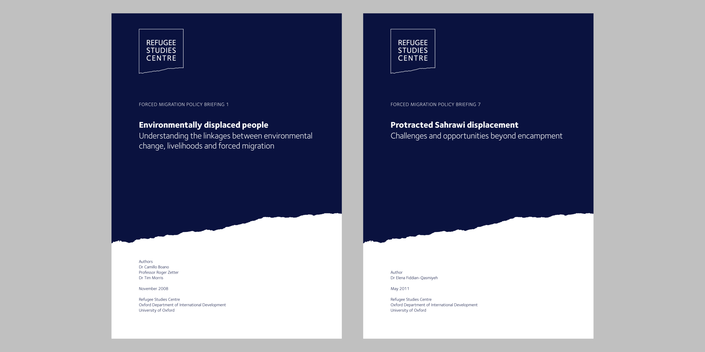 RSC University of Oxford reports