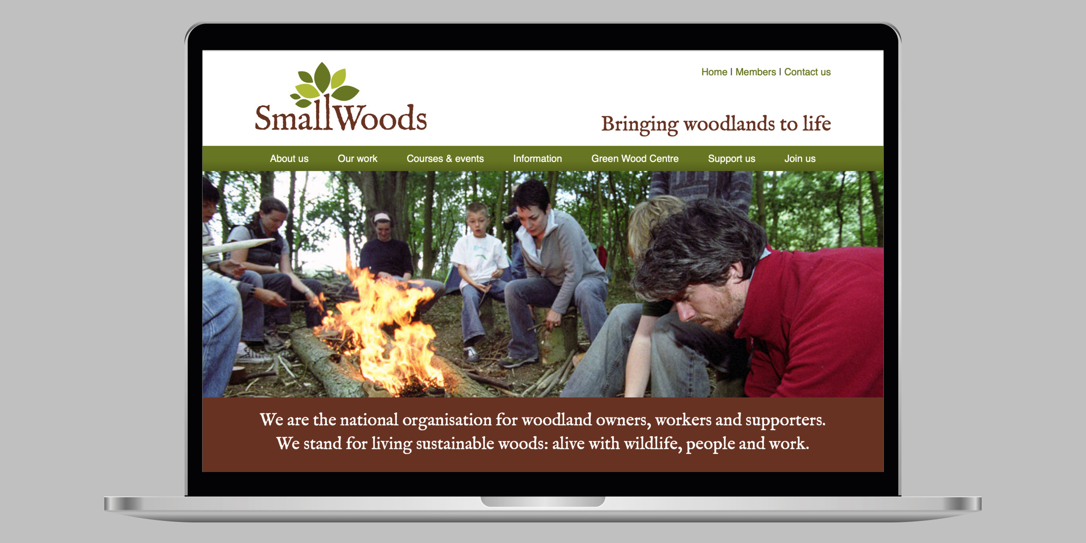 Small Woods website