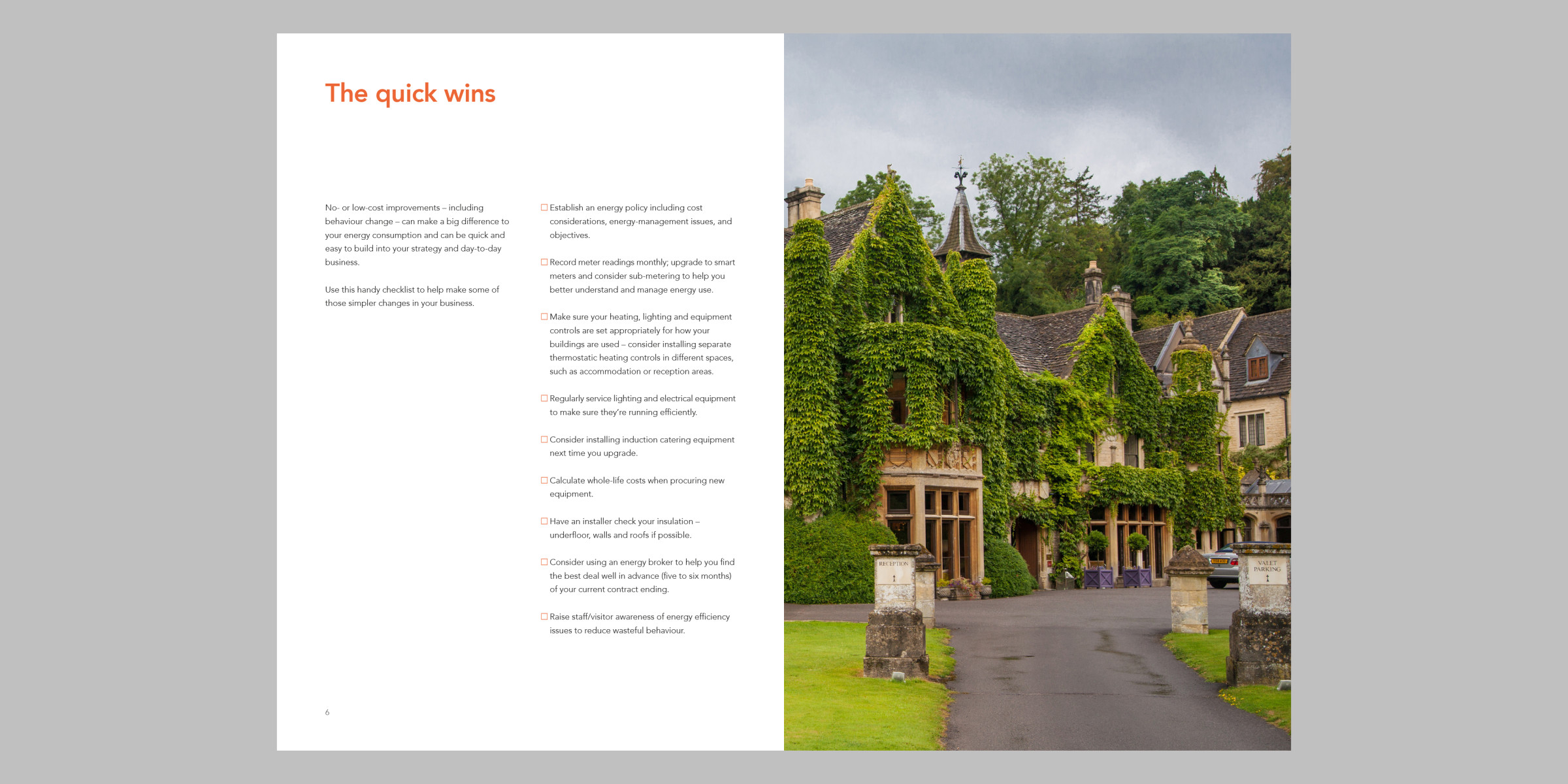 Guide to energy efficiency in hospitality spread 3