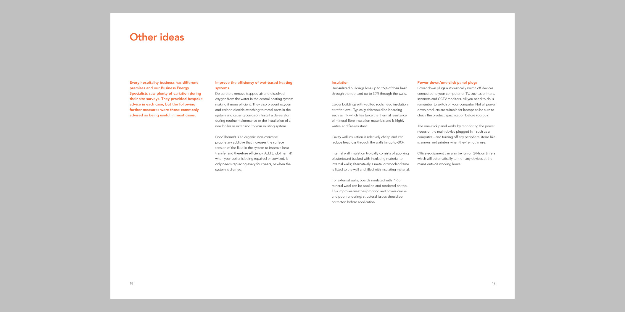 Guide to energy efficiency in hospitality spread 9